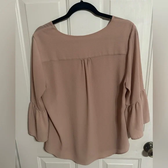 Dusty Rose Blouse - Picture 2 of 5